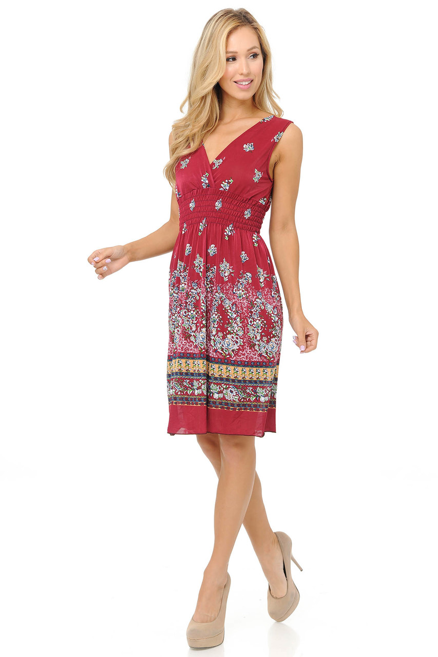Ruby Red Summer Dress